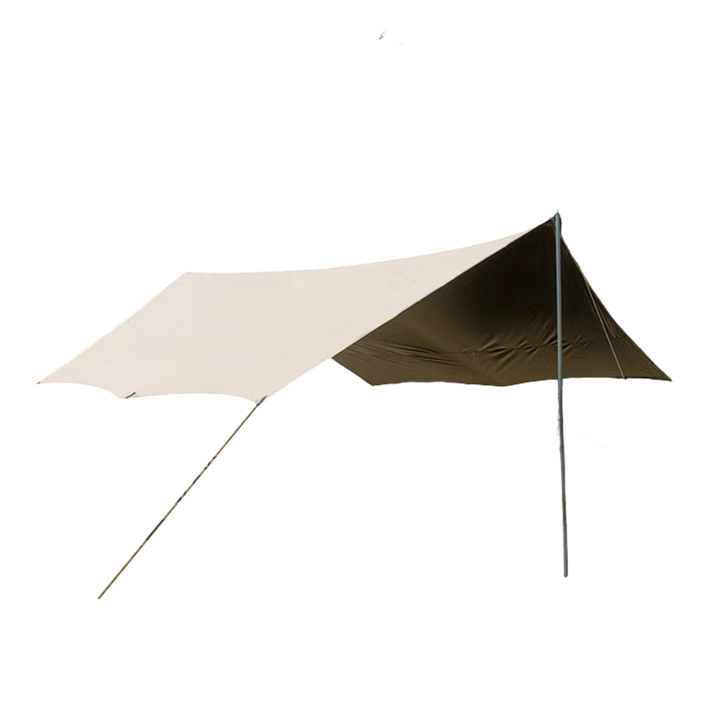Buitenluifel van 150D Oxford-stof met zeildoek met titaniumzwarte coating